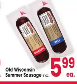 Jewel-Osco Old Wisconsin Summer Sausage offer