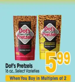 Jewel-Osco Dot's Pretzels offer