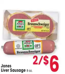 Jewel-Osco Jones Liver Sausage offer