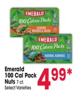 Jewel-Osco Emerald 100 Cal Pack Nuts offer