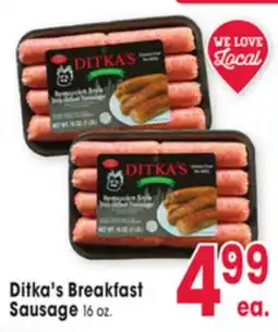 Jewel-Osco Ditka's Breakfast Sausage offer