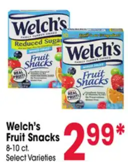 Jewel-Osco Welch's Fruit Snacks offer