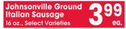 Jewel-Osco Johnsonville Ground Italian Sausage offer