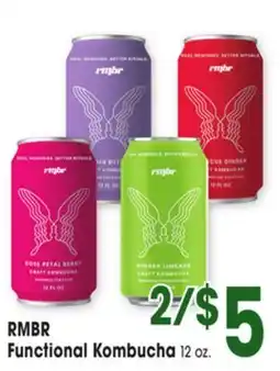 Jewel-Osco RMBR Functional Kombucha offer