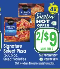 Jewel-Osco Signature Select Pizza offer