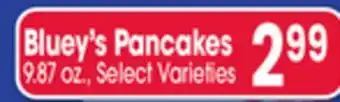 Jewel-Osco Bluey's Pancakes offer