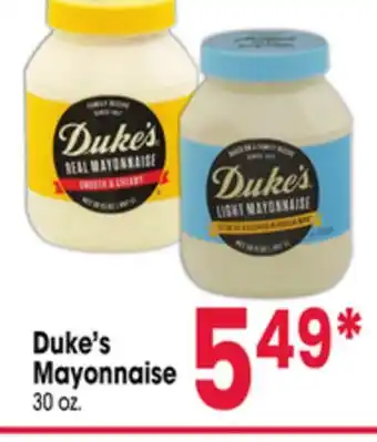 Jewel-Osco Duke's Mayonnaise offer