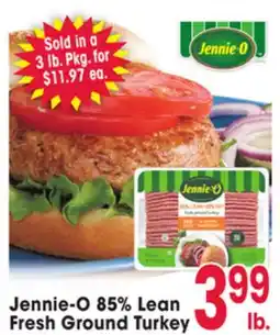 Jewel-Osco Jennie-O 85% Lean Fresh Ground Turkey offer