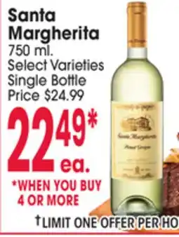 Jewel-Osco Santa Margherita offer