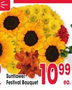 Jewel-Osco Sunflower Festival Bouquet offer