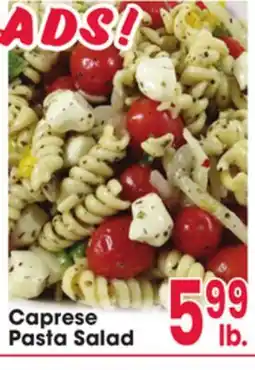 Jewel-Osco Caprese Pasta Salad offer