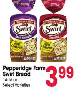 Jewel-Osco Pepperidge Farm Swirl Bread offer