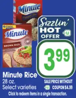 Jewel-Osco Minute Rice offer