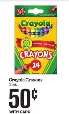 Mariano's Crayola Crayons offer