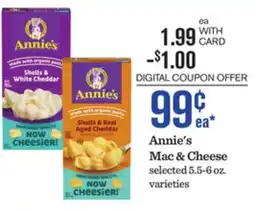 Mariano's Annie's Mac & Cheese offer