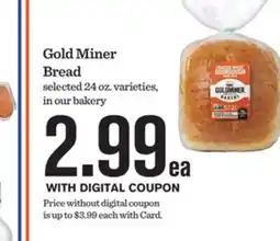 Mariano's Gold Miner Bread offer