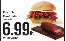 Mariano's Eckrich Hard Salami offer