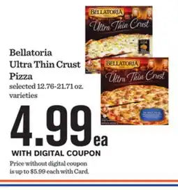 Mariano's Bellatoria Ultra Thin Crust Pizza offer