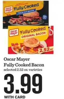 Mariano's Oscar Mayer Fully Cooked Bacon offer