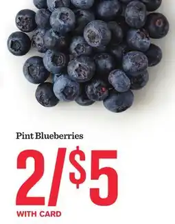 Mariano's Pint Blueberries offer