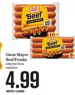 Mariano's Oscar Mayer Beef Franks offer