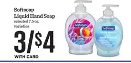 Mariano's Softsoap Liquid Hand Soap offer
