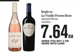 Mariano's Bogle or La Vieille Ferme Rose offer