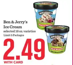 Mariano's Ben & Jerry's Ice Cream offer