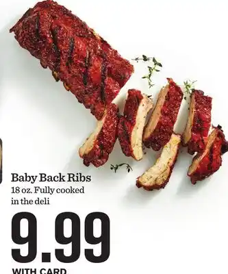 Mariano's Baby Back Ribs offer