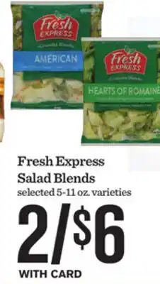 Mariano's Fresh Express Salad Blends offer