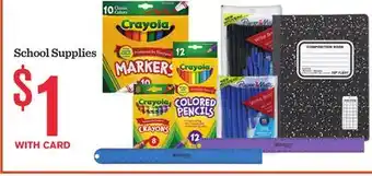 Mariano's School Supplies offer