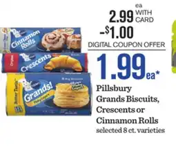 Mariano's Pillsbury Grands Biscuits, Crescents or Cinnamon Rolls offer