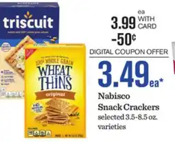 Mariano's Nabisco Snack Crackers offer