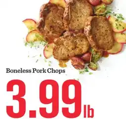 Mariano's Boneless Pork Chops offer