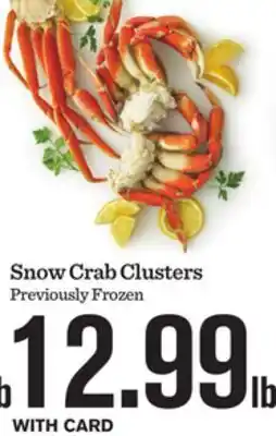 Mariano's Snow Crab Clusters offer