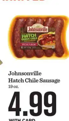 Mariano's Johnsonville Hatch Chile Sausage offer