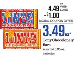 Mariano's Tony Chocolonely Bars offer