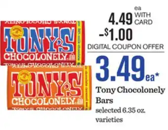 Mariano's Tony Chocolonely Bars offer