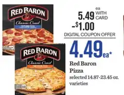 Mariano's Red Baron Pizza offer