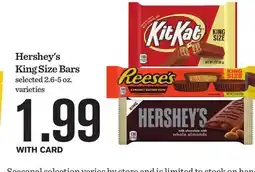 Mariano's Hershey's King Size Bars offer