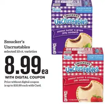 Mariano's Smucker's Uncrustables offer