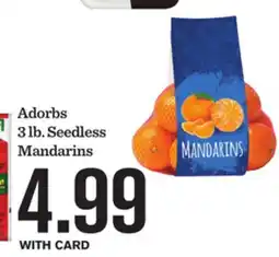 Mariano's Adorbs 3 lb. Seedless Mandarins offer