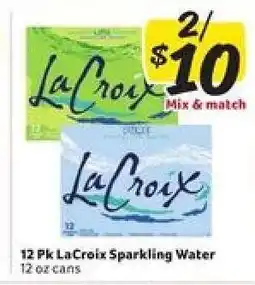 Winn Dixie LaCroix Sparkling Water offer