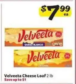 Winn Dixie Velveeta Cheese Loaf offer