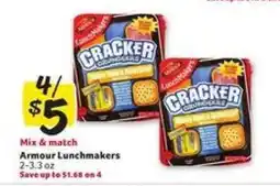 Winn Dixie Armour LunchMakers offer