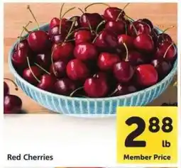 Safeway Red Cherries offer