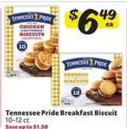 Winn Dixie Tennessee Pride Breakfast Biscuit offer