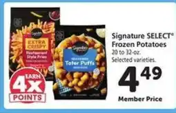 Safeway Signature Select Frozen Potatoes offer