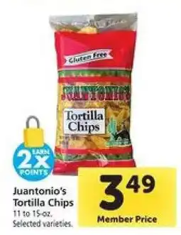 Safeway Juantonio's Tortilla Chips offer