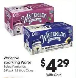 Kroger Waterloo Sparkling Water offer